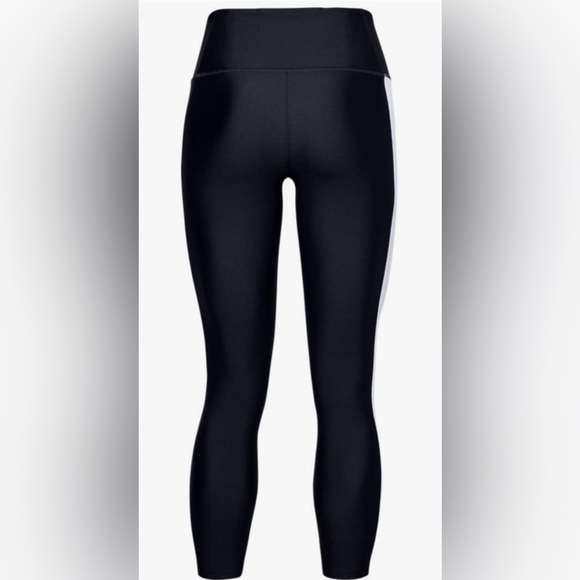 Under Armour Two-Tone Black and White Leggings Tights Heat Gear Womens Small - Picture 3 of 6